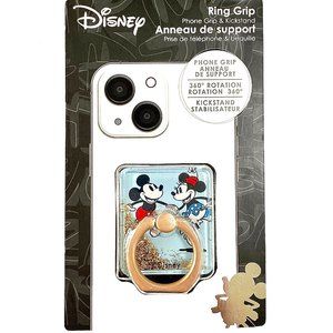 🆕 MICKEY + MINNIE MOUSE PHONE HAND RING GRIP & KICKSTAND ~ 360 Rotation